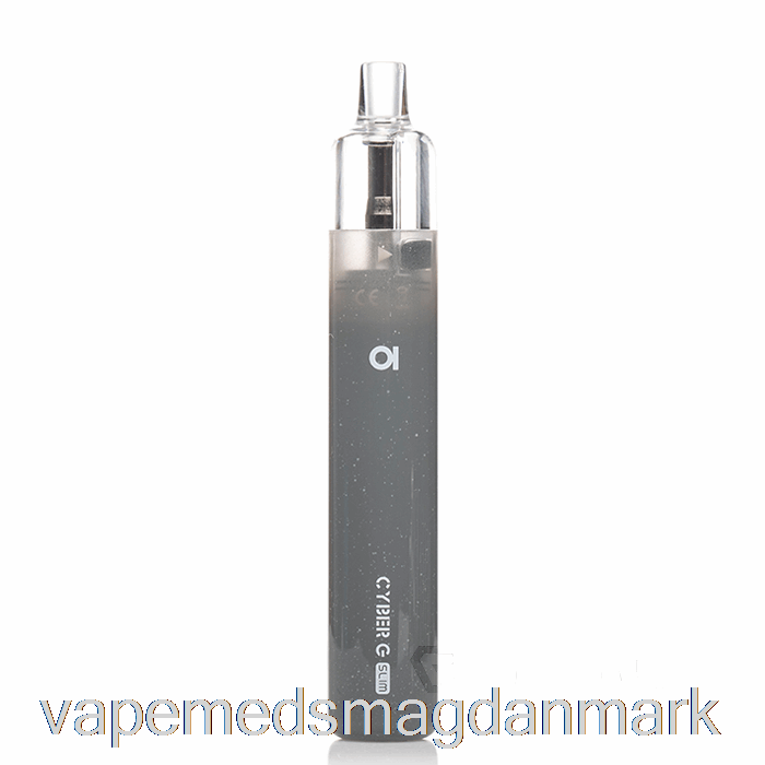 Engangs Vape Danmark Aspire Cyber G Slim Pod System Grå